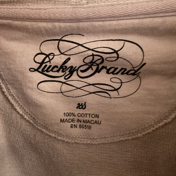 Lucky Brand wrap hoodie cardigan - Picture 3 of 3